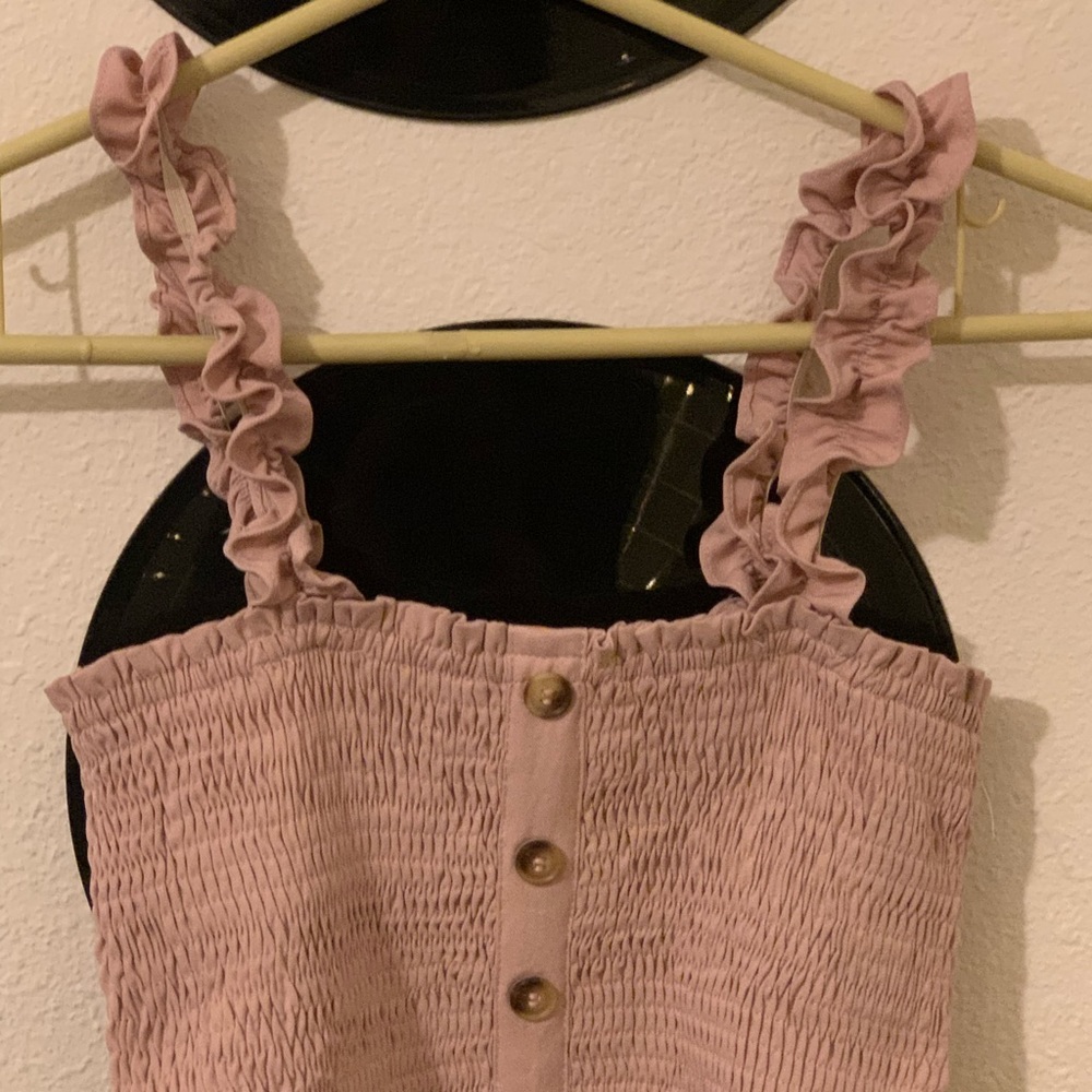 Button Down Tank Top